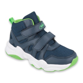Befado obuwie dziecięce  516X049 niebieskie zielone
