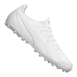 Buty piłkarskie Puma King Pro Mg M 106302-03 wielokolorowe białe