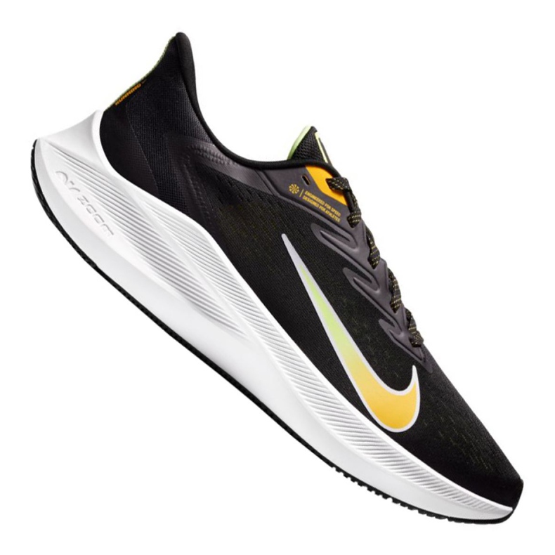Buty biegowe Nike Zoom Winflo 7 M CJ0291-007 czarne