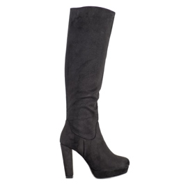 Sergio Leone Kozaczki Na Platformie czarne