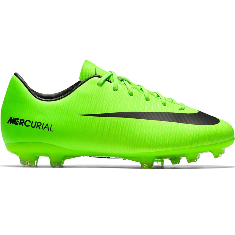 Buty piłkarskie Nike Mercurial Victory Vi Fg Jr 831945 303 zielone zielone