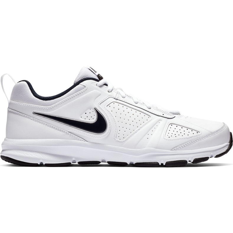 Buty męskie Nike T Lite Xi biało czarne 616544 101 białe