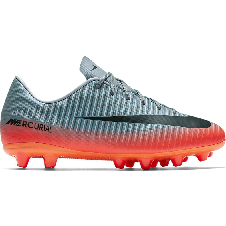 Buty piłkarskie Nike Mercurial Victory 6 CR7 Ag Pro Jr 878643 001 szare