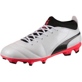 Buty piłkarskie Puma One 17.3 Fg 104074 01 czarne białe
