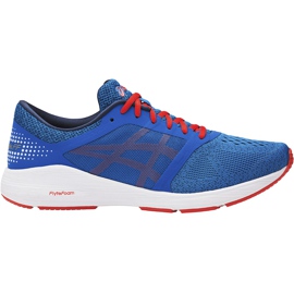 Buty męskie do biegania Asics Roadhawk Ff T7D2N 4206 niebieskie