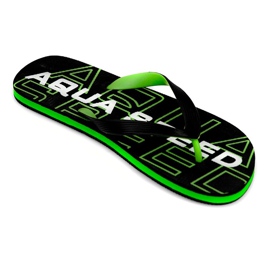 Klapki męskie Aqua-Speed Rodos czarno zielone kol.38 czarne