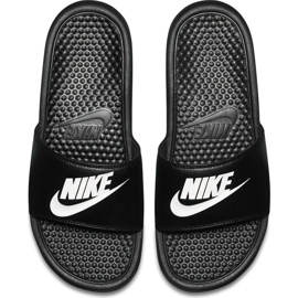 Klapki męskie Nike Benassi Jdi 343880 090 czarne