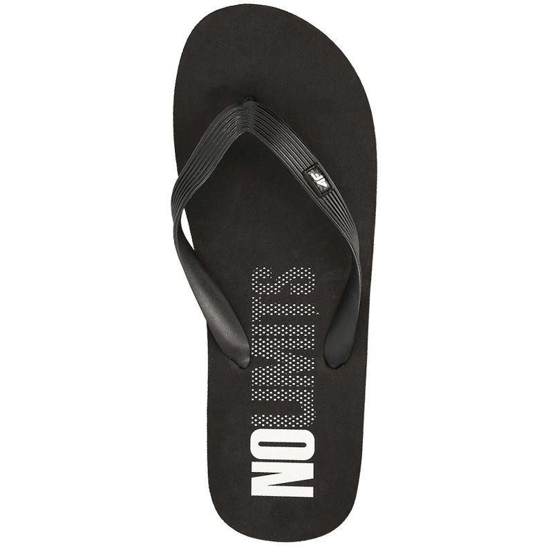 Klapki męskie 4F czarne H4L18 KLM001