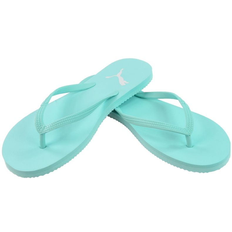 Klapki damskie Puma First Flip Wns Island Paradise 360255 12 zielone