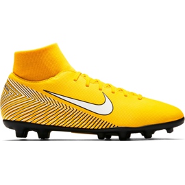 Buty piłkarskie Nike Mercurial Superfly 6 Club Neymar Mg Jr AO2888 710 wielokolorowe żółte