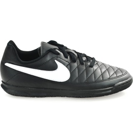 Buty piłkarskie Nike Majestry Ic Jr AQ7895 017 czarne