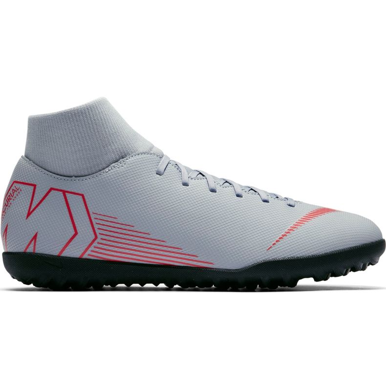 Buty piłkarskie Nike Mercurial Superfly X 6 Club Tf AH7372 060 szare szare