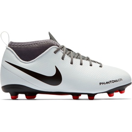 Buty piłkarskie Nike Phantom Vsn Club Df Fg Mg Jr AO3288 060 wielokolorowe białe
