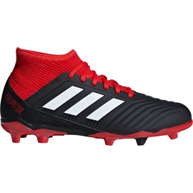 Buty piłkarskie adidas Predator 18.3 Fg Jr DB2318 czarne czarne