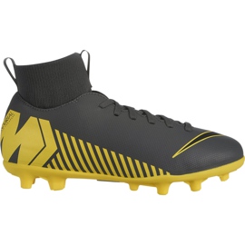 Buty piłkarskie Nike Mercurial Superfly 6 Club Mg Jr AH7339 070 wielokolorowe szare