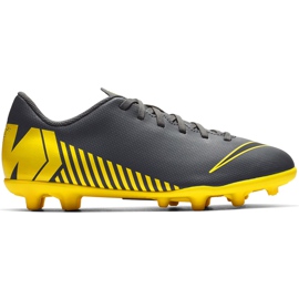 Buty piłkarskie Nike Mercurial Vapor 12 Club Mg Jr AH7350 070 czarne czarne