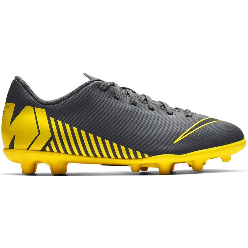 Buty piłkarskie Nike Mercurial Vapor 12 Club Mg Jr AH7350 070 czarne czarne