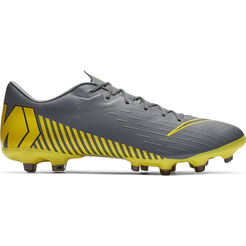 Buty piłkarskie Nike Mercurial Vapor 12 Academy Mg AH7375 070 czarne szare