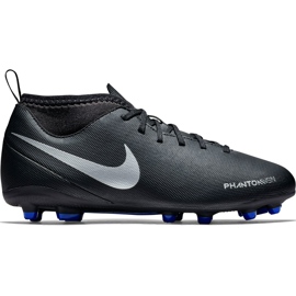 Buty piłkarskie Nike Phantom Vsn Club Df Fg Mg Jr AO3288 004 czarne czarne