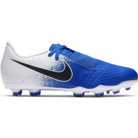 Buty piłkarskie Nike Phanton Venom Academy Fg Jr AO0362 104 wielokolorowe niebieskie