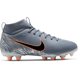 Buty piłkarskie Nike Mercurial Superfly 6 Academy Mg Jr AH7337 408 wielokolorowe szare