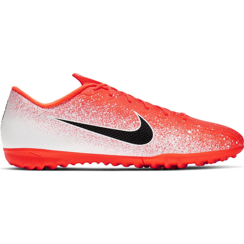 Buty piłkarskie Nike Mercurial Vapor X 12 Academy Tf AH7384 801 wielokolorowe białe