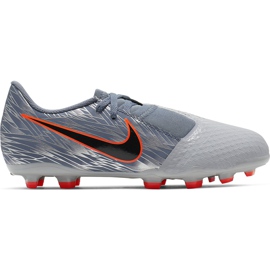 Buty piłkarskie Nike Phanton Venom Academy Fg Jr AO0362 008 wielokolorowe szare