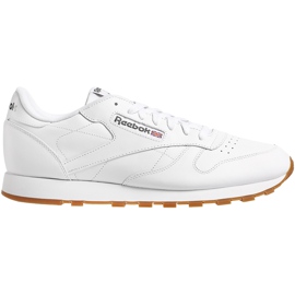 Buty męskie Reebok Cl Lthr białe 49799