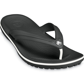 Crocs klapki Crocband Flip czarne 11033 001