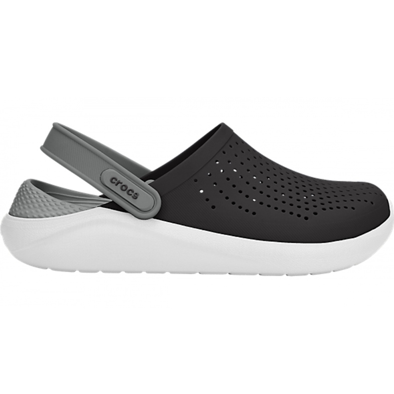 Crocs sandały męskie Literide Clog czarno-szare 204592 05M czarne