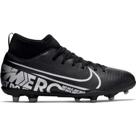 Buty piłkarskie Nike Mercurial Superfly 7 Club FG/MG Junior AT8150 001 różowe czarne