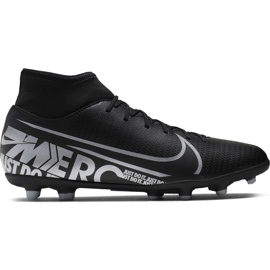 Buty piłkarskie Nike Mercurial Superfly 7 Club FG/MG AT7949 001 czarne czarne