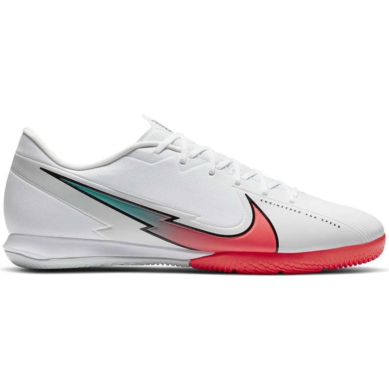 Buty piłkarskie Nike Mercurial Vapor 13 Academy Ic AT7993 163 białe białe