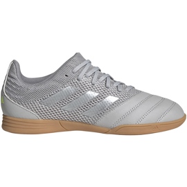 Buty piłkarskie adidas Copa 20.3 In Jr EF8338 szare szare