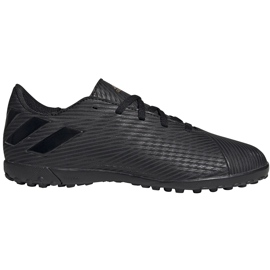 Buty piłkarskie dla dzieci adidas Nemeziz 19.4 Tf Jr czarne EG3313