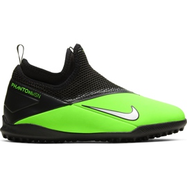 Buty piłkarskie Nike Phantom Vsn 2 Academy Df Tf Junior CD4078 306 wielokolorowe zielone