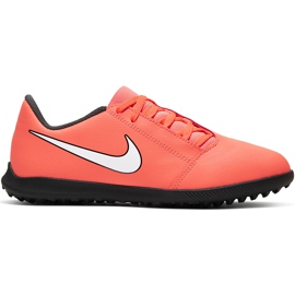 Buty piłkarskie Nike Phantom Venom Club Tf Jr AO0400 810 czerwone