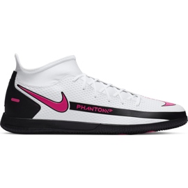 Buty piłkarskie Nike Phantom Gt Club Df Ic CW6671 160 białe białe