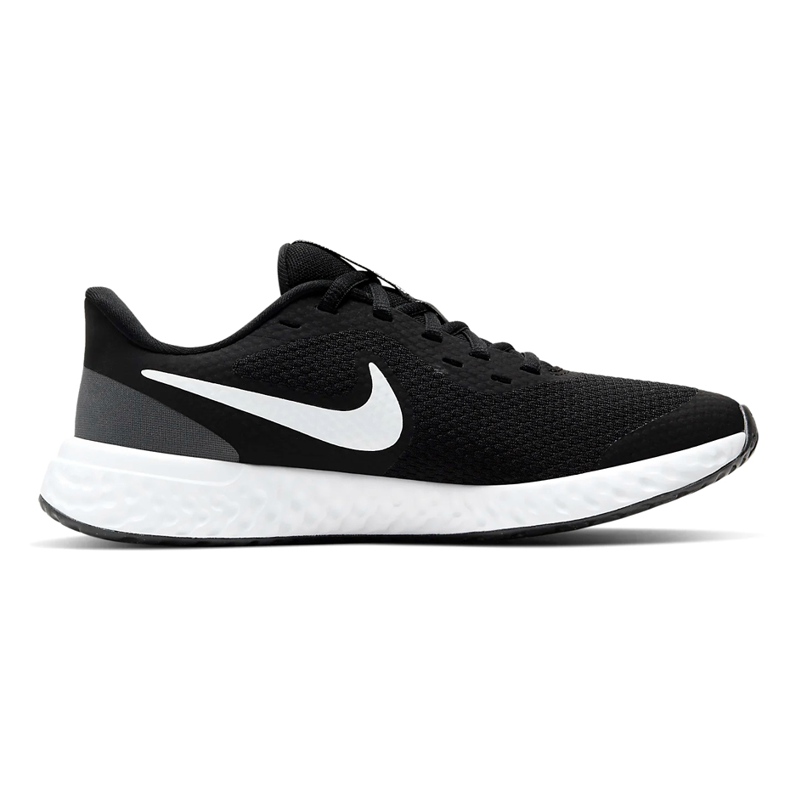 Buty do biegania Nike Revolution 5 czarno-białe BQ5671 003 czarne