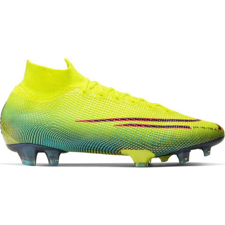 Buty piłkarskie Nike Mercurial Superfly 7 Elite Mds Fg BQ5469 703 wielokolorowe żółte