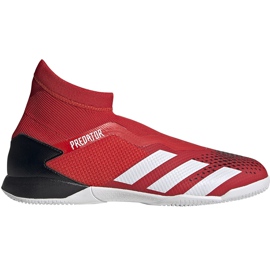 Buty piłkarskie adidas Predator 20.3 Ll In EE9572 czerwone czerwone