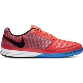 Buty piłkarskie Nike LunarGato Ii 580456 604 czerwone czerwone