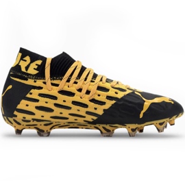 Buty piłkarskie Puma Future 5.1 Netfit Fg Ag Junior 105805 02 żółte