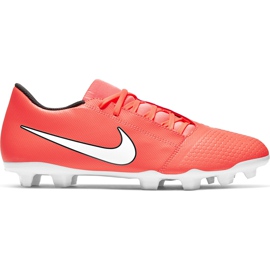 Buty piłkarskie Nike Phantom Venom Club Fg AO0577 810 wielokolorowe pomarańczowe