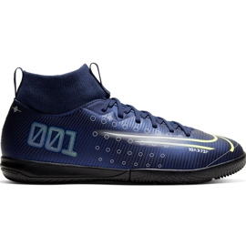Buty piłkarskie Nike Mercurial Superfly 7 Academy Mds Ic Junior BQ5529 401 granatowe granatowe