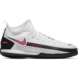 Buty piłkarskie Nike Phantom Gt Academy Df Ic Junior CW6693 160 białe białe