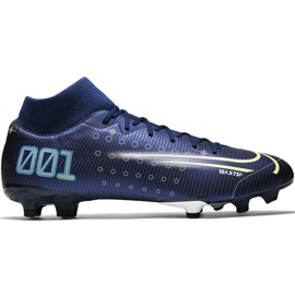 Buty piłkarskie Nike Mercurial Superfly 7 Academy Mds FG/MG BQ5427 401 niebieskie niebieskie