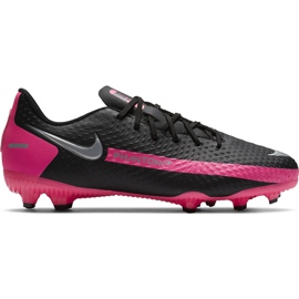 Buty piłkarskie Nike Phantom Gt Academy FG/MG Junior CK8476 006 czarne czarne