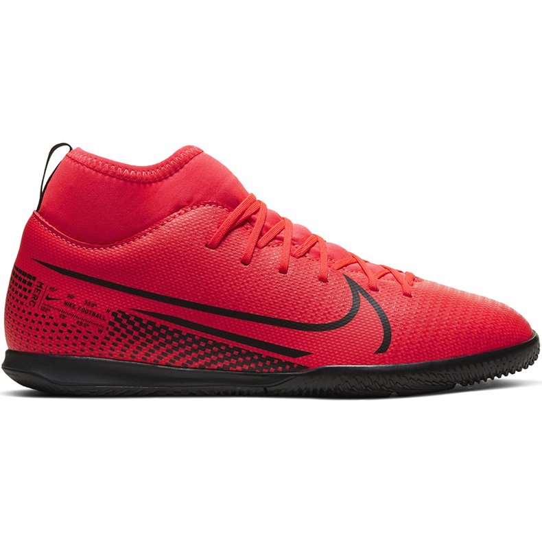Buty piłkarskie Nike Mercurial Superfly 7 Club Ic Junior AT8153 606 wielokolorowe czerwone