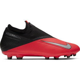Buty piłkarskie Nike Phantom Vsn 2 Academy Df FG/MG CD4156 606 czerwone czerwone